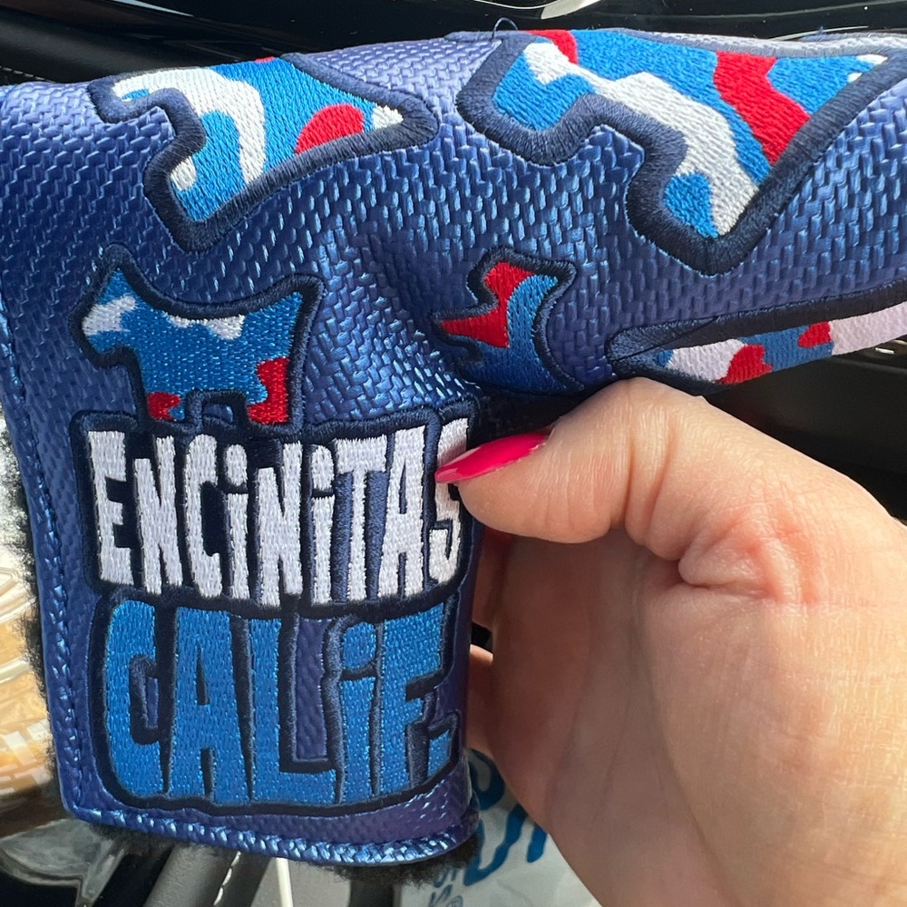 Scotty Cameron Encinitas Gallery Blue USA Camo Dog cover - Standard Blade NEW